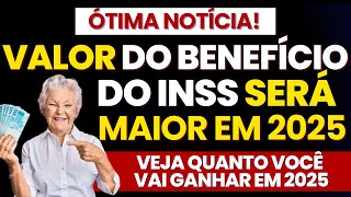 ALERTA GERAL NOVO PIB E REAJUSTE INSS 2025 QUAL SERÁ O VALOR DA APOSENTADORIA EM 2025 [upl. by Asiral]