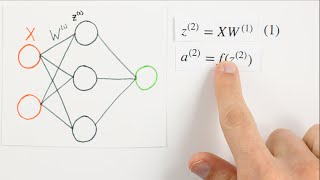 Neural Networks Demystified Part 2 Forward Propagation [upl. by Orella509]