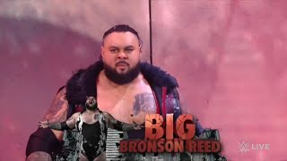 quotBigquot Bronson Reed Entrance  WWE Monday Night Raw January 29 2024 [upl. by Ecerahc974]