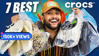 I Bought Every BEST CROCSCLOGSSLIDERS FOR MEN 🔥 Crocs Footwear Haul Review 2023  ONE CHANCE [upl. by Navlys]