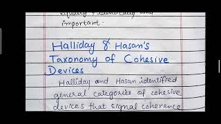 How you can analyse discourse on the basis of Cohesion and Coherence complete topic notes [upl. by Adnawot]