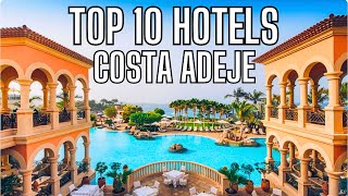 TOP 10 HOTELS IN COSTA ADEJE TENERIFE SPAIN [upl. by Brena427]