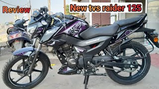 tvs raider 125 Squad Edition Raider 2024 model price details review [upl. by Aicats]