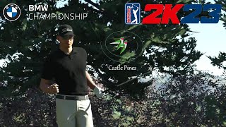 PGA Tour 2K23 Castle Pines Golf Golf Club BMW Championship [upl. by Champagne189]