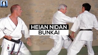 Heian Nidan Bunkai karate [upl. by Pascia]