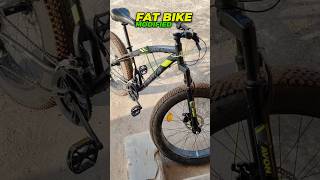 Fat Bike First Modification 🥵😍fatbike shorts minivlog [upl. by Nerw]