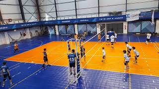 UNTREF SUB 11 saque con salto de lolo la deja en la red UNTREF VS CIUDADVOLEY [upl. by Eirroc649]