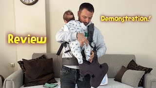 Infantino Flip Advanced 4in1 Carrier Review amp Demonstration [upl. by Kcirtapnaes]