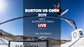 FULL SHOW  Burton US Open Mens Slopestyle Finals [upl. by Wagner151]