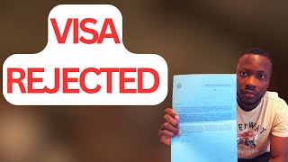 Why my B1B2 Visa was rejected [upl. by Auqinet379]