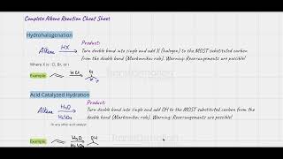 Alkene Reactions 1 Simple Guide For Predicting The Products And Stereochemistry  Orgo With Mayya [upl. by Irec588]