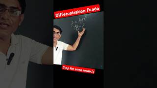 Differentiation for logarithmic function maths youtubeshorts [upl. by Adi]