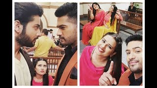 Kasam tere pyaar ki actors Offscreen masti 10 Oct 2017 [upl. by Ieppet699]