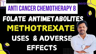 Methotrexate Pharmacology Malayalam Uses Side effects Anti cancer drugs Malayalam [upl. by Radbun]