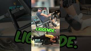 Sittende vs Liggende leg curl exercisetips legcurls [upl. by Fleeta]