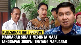 Kebesaran Hati Jokowi Menyikapi Prilaku Maruarar Kepada Gibran Sangat Menyentuh [upl. by Lytsirhc]