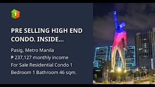 PRE SELLING HIGH END CONDO INSIDE BRIDGETOWNE PASIG CITY  LE PONT RESIDENCES [upl. by Ardnasyl]