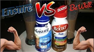 Ensure VS Boost Plus Nutrition Shake Review  Which Offers Better Nutrition [upl. by Einnaoj266]