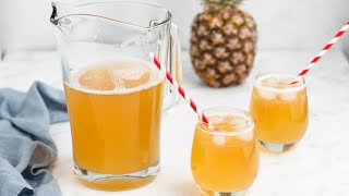 Tepache Fermented Pineapple Drink Recipe [upl. by Fleeta468]