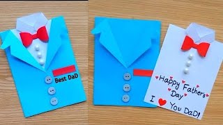 DIY Cute Fathers Day Greeting Card easy  How to make fathers day card  Fathers day card 2024🥸 [upl. by Jarrett]