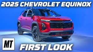 First Look 2025 Chevrolet Equinox  MotorTrend [upl. by Palestine]