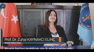 Mimarlık FakültesiDekanlarımız Fakültelerimizi Anlatıyor [upl. by Ankney]