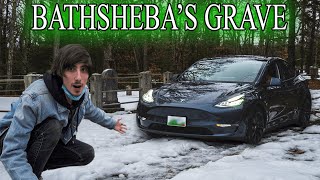 What Happens When You Bring a Tesla to a Graveyard Investigating Bathshebas Grave [upl. by Baniez]