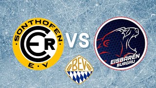 Highlights I Landesliga Bayern 2324 Gruppe A ERC Sonthofen  ESV Burgau I 260124 [upl. by Claudianus]