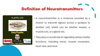 Neurotransmitters  Definition and mechanism of Action [upl. by Mylan302]