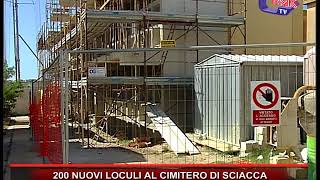 200 NUOVI LOCULI AL CIMITERO DI SCIACCA [upl. by Isteb]