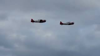 Aeroshell team taking off on practice run in New Bern NC [upl. by Vail]