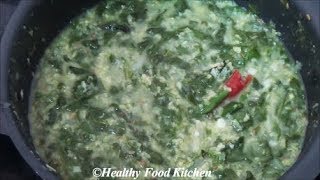 Palak Keerai KootuPasalai Keerai KootuSpinach KootuPalak Dal recipes By Healthy Food Kitchen [upl. by Annaed]