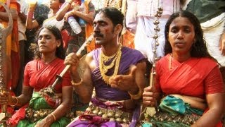 Komarams of Bharani festival at Kodungalloor [upl. by Einafpets725]