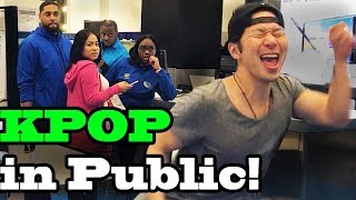 DANCING KPOP IN PUBLIC  Best of BTS EXO Blackpink BigBang Twice and more [upl. by Bevan]