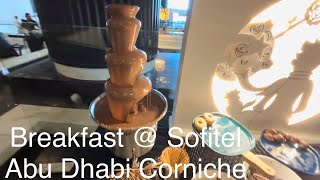 Breakfast  Sofitel Abu Dhabi Corniche Hotel 4K [upl. by Dirfliw]