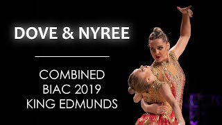 ACRO GYMNASTICS  BIAC 2019  Dove amp Nyree Combined [upl. by Hewe]