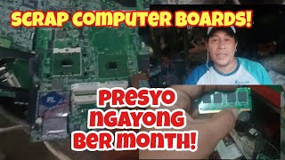 Scrap computer boards Price update Ngayong ber months [upl. by Ximenes]