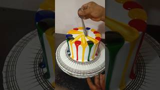 1paund mix gel cakecake cakedecoration shortvideo [upl. by Luthanen]