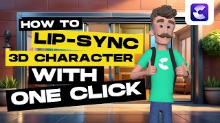 How to LipSync 3D Characters with One Click CreateStudio [upl. by Imim933]