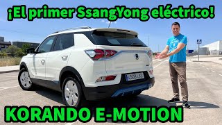 ¡El primer SsangYong ELÉCTRICO Korando eMotion Revisión a fondo ACELERACIÓN 0100 kmh MOTORK [upl. by Moises256]