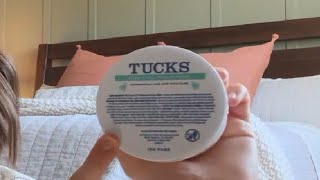 Tucks Medicated Cooling Hemorrhoidal Pads Review [upl. by Neo]