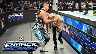 Nia Jax uses a fierce ringside brawl to defeat Naomi SmackDown highlights Nov 15 2024 [upl. by Annauj933]