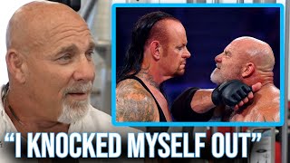 Goldberg Explains What Happened vs The Undertaker [upl. by Eynahpets]