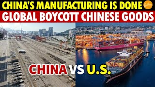 Global Boycott of Chinese Goods Leads to ImportExport Plunge US Buying Power Takes Over [upl. by Eetnwahs912]