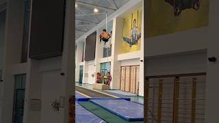 QUAD BACKFLIP 😯 tumbling teamgym quadruple gymnastics azerbaijan [upl. by Namie]