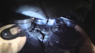 VW A4 New Beetle ALH TDI Serpentine Belt replacement [upl. by Humpage]