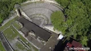 Montecassino Abbey Stage 6 Giro dItalia 2014 Impressive Drone Video [upl. by Nowaj305]