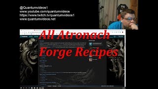 All Atronach Forge Recipes [upl. by Archer58]