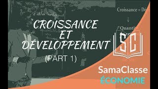 Croissance Et Développement  Mr Diémé  Part 1 [upl. by Magnuson]