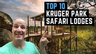 TOP 10 KRUGER PARK LODGES  All Inclusive Luxury African Safari Vacations [upl. by Darb]